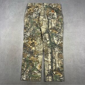 Carhartt Men’s Camo Cargo Pants in Green, Brown, Tan